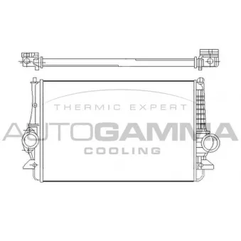 Intercooler, échangeur AUTOGAMMA OEM 3M219L440AA