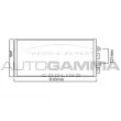 AUTOGAMMA 103775 - Condenseur, climatisation