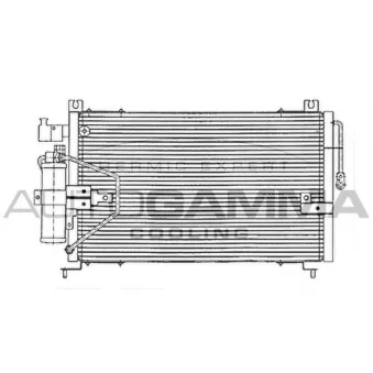 AUTOGAMMA 103790 - Condenseur, climatisation