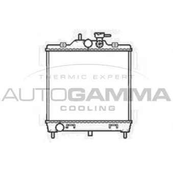 Radiateur, refroidissement du moteur AUTOGAMMA 103820