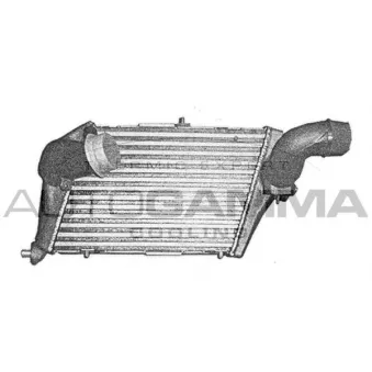 Intercooler, échangeur AUTOGAMMA OEM 4e0145805d