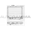 Radiateur, refroidissement du moteur AUTOGAMMA [103901]