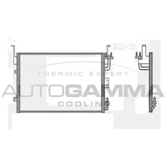 AUTOGAMMA 103937 - Condenseur, climatisation