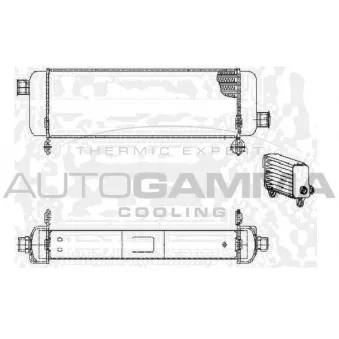 Radiateur d'huile AUTOGAMMA 103939
