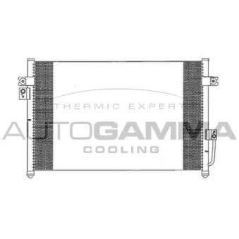 AUTOGAMMA 104095 - Condenseur, climatisation