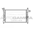 AUTOGAMMA 104116 - Radiateur, refroidissement du moteur