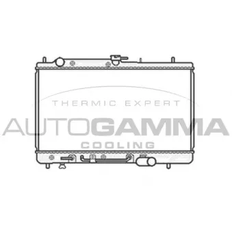 AUTOGAMMA 104153 - Radiateur, refroidissement du moteur