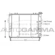 AUTOGAMMA 104271 - Radiateur, refroidissement du moteur
