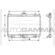 AUTOGAMMA 104285 - Radiateur, refroidissement du moteur