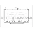 Radiateur, refroidissement du moteur AUTOGAMMA [104287]