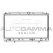 Radiateur, refroidissement du moteur AUTOGAMMA [104291]