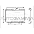 Radiateur, refroidissement du moteur AUTOGAMMA [104378]