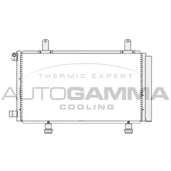 AUTOGAMMA 104439 - Condenseur, climatisation