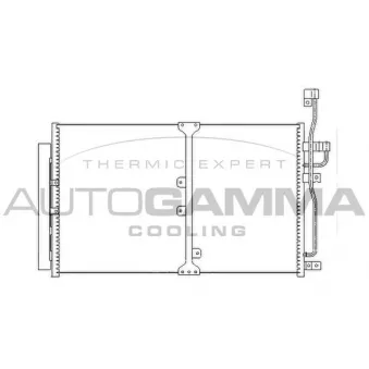 Condenseur, climatisation AUTOGAMMA OEM 20759648