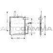 AUTOGAMMA 104457 - Condenseur, climatisation