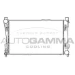 AUTOGAMMA 104526 - Radiateur, refroidissement du moteur