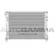AUTOGAMMA 104620 - Radiateur, refroidissement du moteur