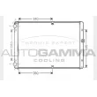 AUTOGAMMA 104624 - Radiateur, refroidissement du moteur