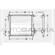 AUTOGAMMA 104630 - Radiateur, refroidissement du moteur