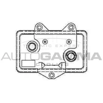 Radiateur d'huile AUTOGAMMA 104631