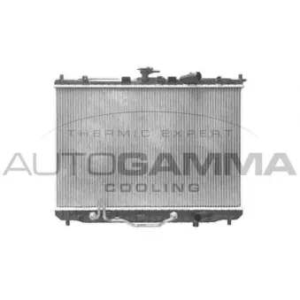 AUTOGAMMA 104654 - Radiateur, refroidissement du moteur