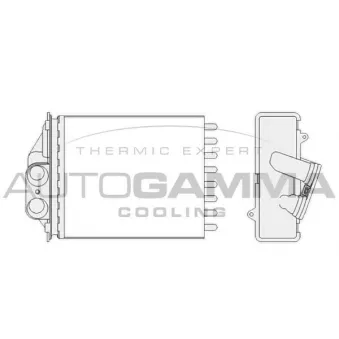 Système de chauffage AUTOGAMMA OEM 77364840