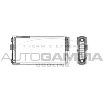 Système de chauffage AUTOGAMMA OEM 0038353001