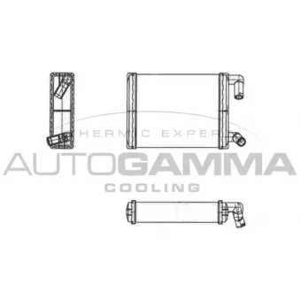 Système de chauffage AUTOGAMMA OEM 0028354501