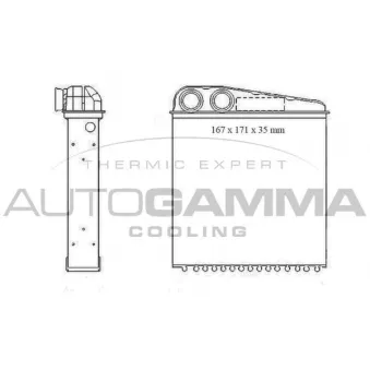 Système de chauffage AUTOGAMMA 104820
