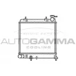 Radiateur, refroidissement du moteur AUTOGAMMA [104826]