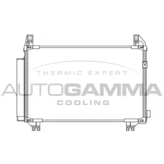 Condenseur, climatisation AUTOGAMMA OEM 884600D060