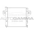 Radiateur, refroidissement du moteur AUTOGAMMA [104836]
