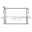 Radiateur, refroidissement du moteur AUTOGAMMA [104839]