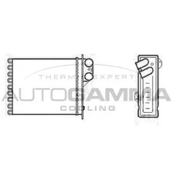 Système de chauffage AUTOGAMMA OEM 6001547484