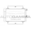 AUTOGAMMA 104899 - Condenseur, climatisation