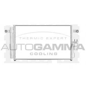 Condenseur, climatisation AUTOGAMMA 104903