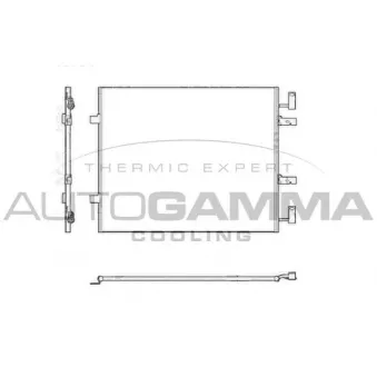 AUTOGAMMA 104918 - Condenseur, climatisation