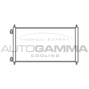 Condenseur, climatisation AUTOGAMMA OEM 80100S87A00