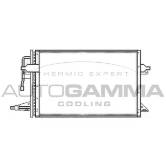 Condenseur, climatisation AUTOGAMMA OEM 3956983