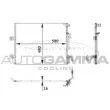 AUTOGAMMA 105010 - Condenseur, climatisation