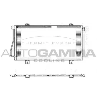 Condenseur, climatisation AUTOGAMMA OEM 2765000QAF