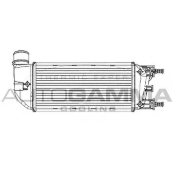 Intercooler, échangeur AUTOGAMMA OEM 1560794