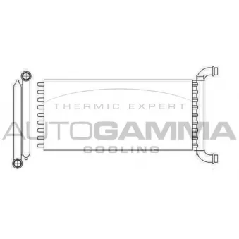 Système de chauffage AUTOGAMMA OEM 0038358901