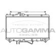 Radiateur, refroidissement du moteur AUTOGAMMA [105181]