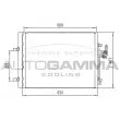 AUTOGAMMA 105223 - Condenseur, climatisation
