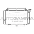 AUTOGAMMA 105305 - Radiateur, refroidissement du moteur