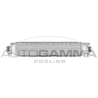 AUTOGAMMA 105337 - Intercooler, échangeur