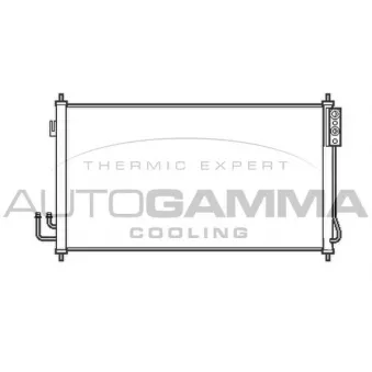 AUTOGAMMA 105404 - Condenseur, climatisation