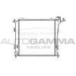 Radiateur, refroidissement du moteur AUTOGAMMA [105408]