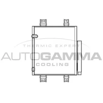 AUTOGAMMA 105456 - Condenseur, climatisation